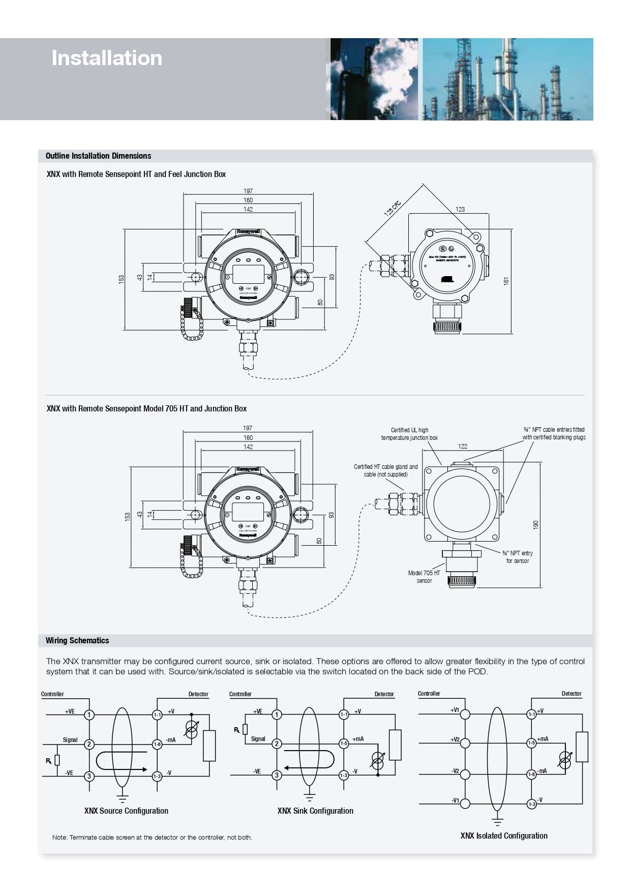 霍尼韦尔（Honeywell） XNX 通用变送器
